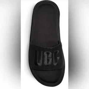 UGG Laton Black Slides